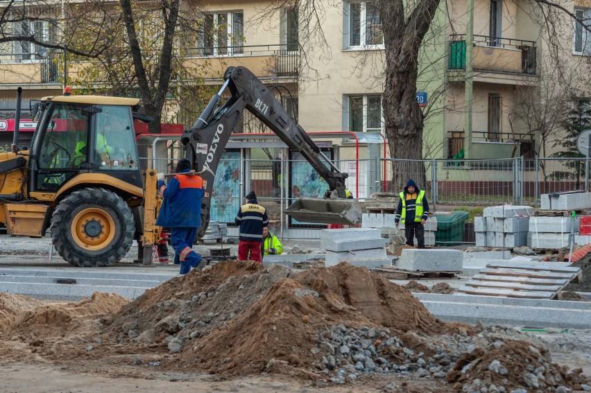 Nowa Górczewska. Zarząd Dróg Miejskich rozpoczął prace nad zwężaniem ulicy. Tak będzie wyglądać po przebudowie