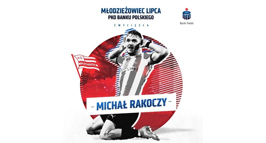 Piłkarska Ekstraklasa. Michał Rakoczy z Jasła młodzieżowcem lipca