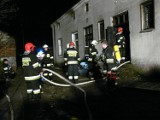 Pożar domu w Białej Rawskiej [FOTO]