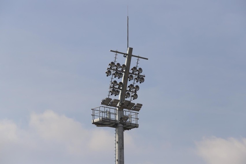 Prace przy budowie nowego stadionu Polonii Bytom idą zgodnie...