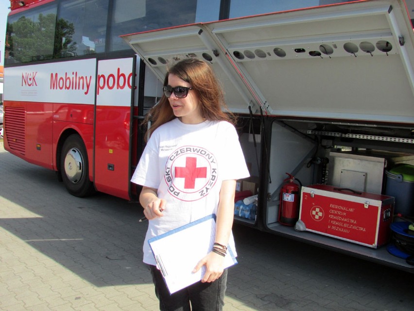 Zbieramy krew dla Polski we Wrześni.