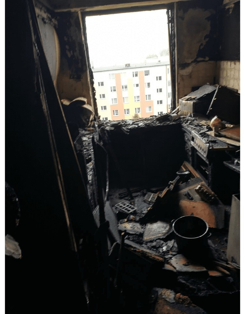 Trwa zbiórka na remont mieszkania, które spłonęło przy ul....