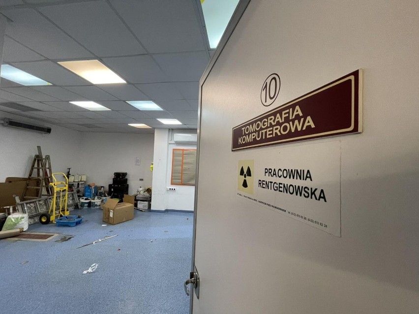 Kaliski szpital przygotowuje pomieszczenia pod nowy tomograf