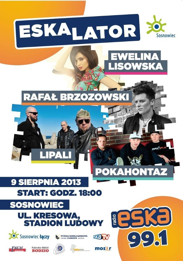 Eskalator 2013 Sosnowiec - program