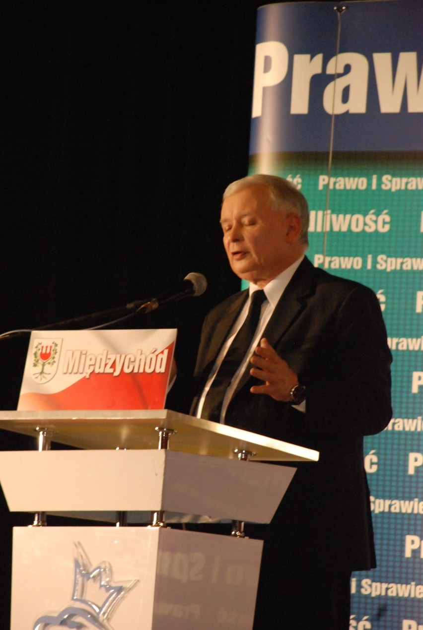 Jarosław Kaczyński w Międzychodzie