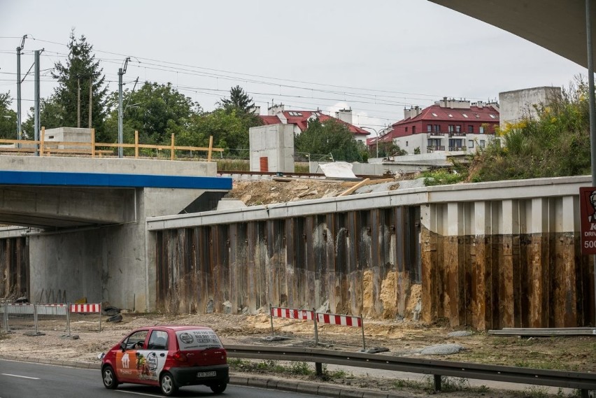 Kraków. Wielki plac budowy przy Armii Krajowej [ZDJĘCIA]