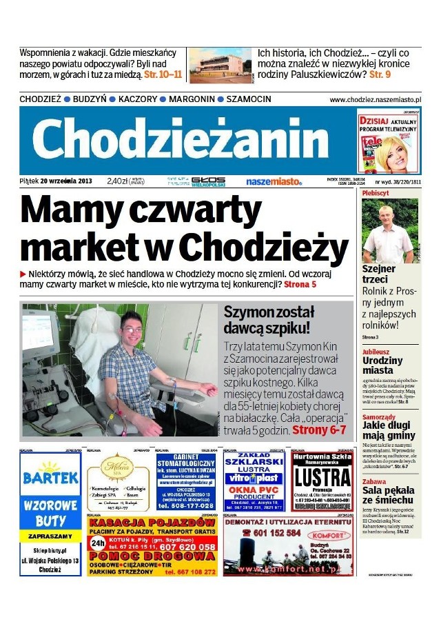 Chodzieżanin: Zobacz co w najnowszym numerze [20 września]