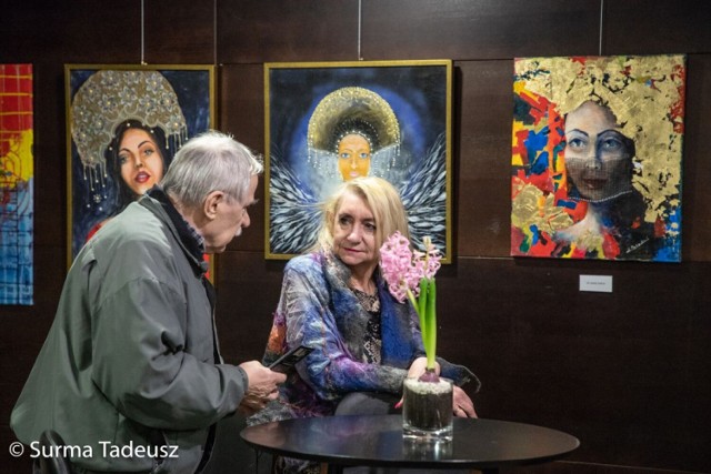 13 marca w holu Stargardzkiego Centrum Kultury odbył się wernisaż wystawy malarstwa Ludmiły Sabadini