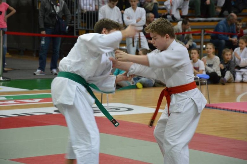 Młodzi karatecy w CRS