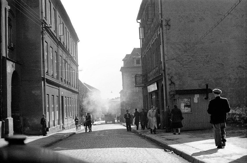 Ruch na chrzanowskich ulicach w latach 50. był niewielki