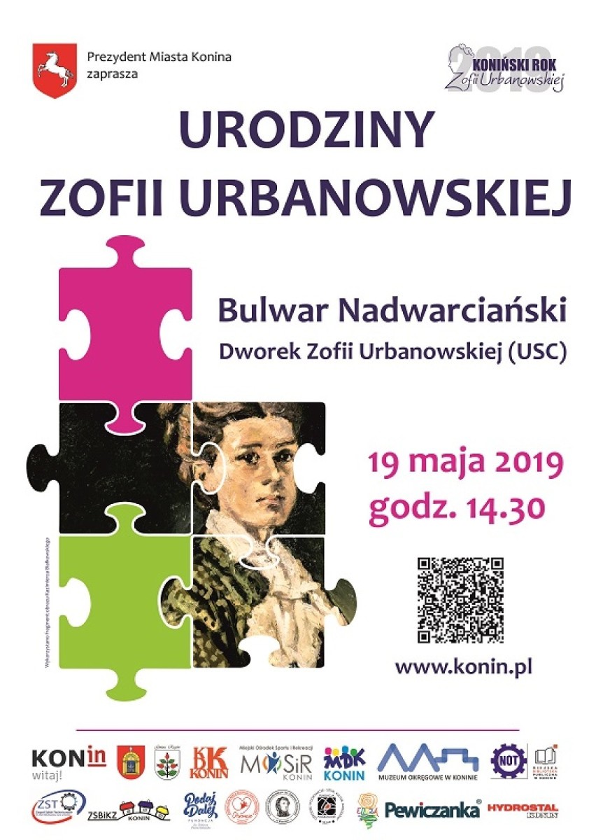 URODZINY ZOFII URBANOWSKIEJ 19 maja o godz. 14.30 na bulwarze nadwarciańskim.