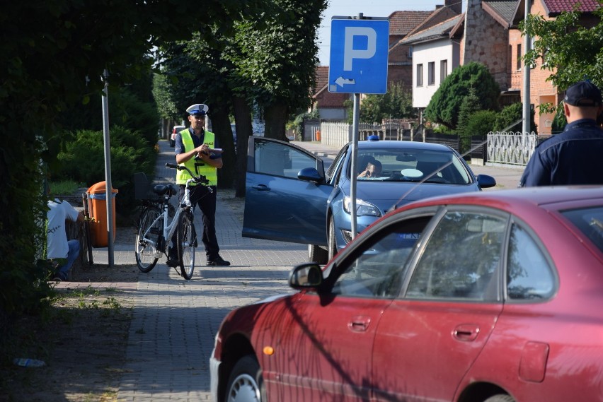 Potrącenie rowerzysty w Rozdrażewie [ZDJĘCIA]