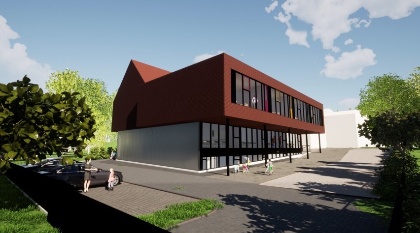 Projekt przebudowy Zespołu Szkolno-Przedszkolny nr 3 w Reptach Śląskich
