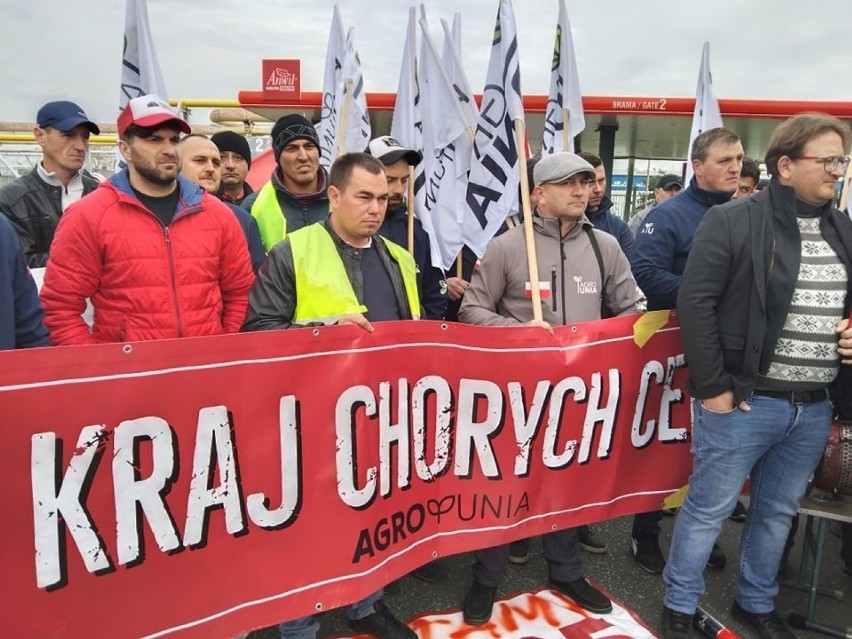 Protest AgroUnii we Włocławku. Wysokie cny nawozów są...