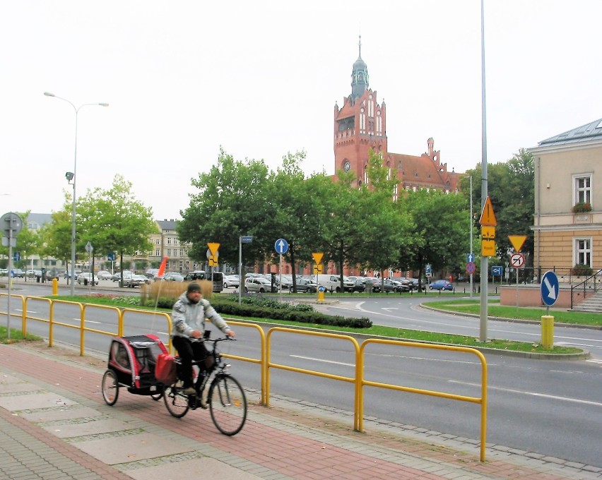 Taki sympatyczny widok w centrum Słupska to już nie...