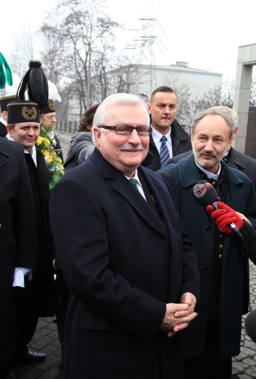 Lech Wałęsa w Katowicach