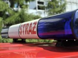 Strażak ranny podczas akcji w Kościerzynie opuścił już szpital