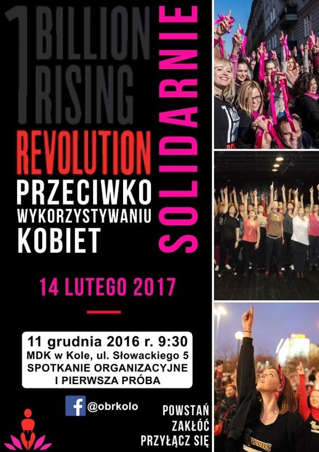 Nazywam się Miliard. One Billion Rising po raz pierwszy w Kole