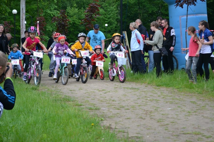 Zawody rowerowe na dzień dziecka w Człuchowie 2013 r