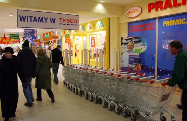 W Polsce zniknie 18 sklepów sieci Tesco