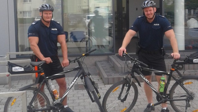 Kilka lat temu w Tucholi były rowerowe patrole policjantów z Bydgoszczy