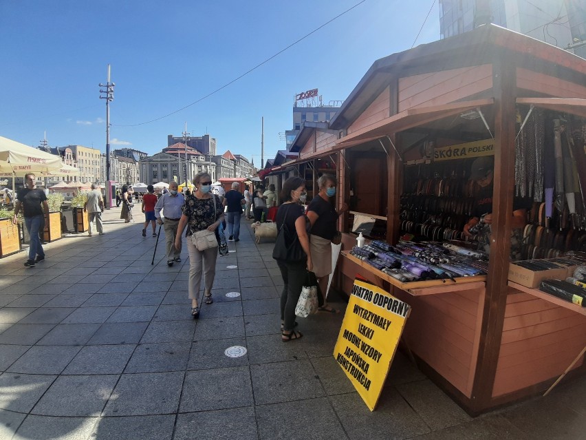 Piknik na pożegnanie lata na rynku w Katowicach