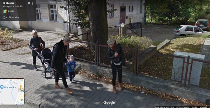 Międzyrzecz sprzed lat w obiektywie google street view