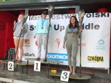 Malbork-Gdańsk. MSS "Lena" na mistrzostwach Polski w pływaniu na deskach. Nadia Figurska na trzecim stopniu podium