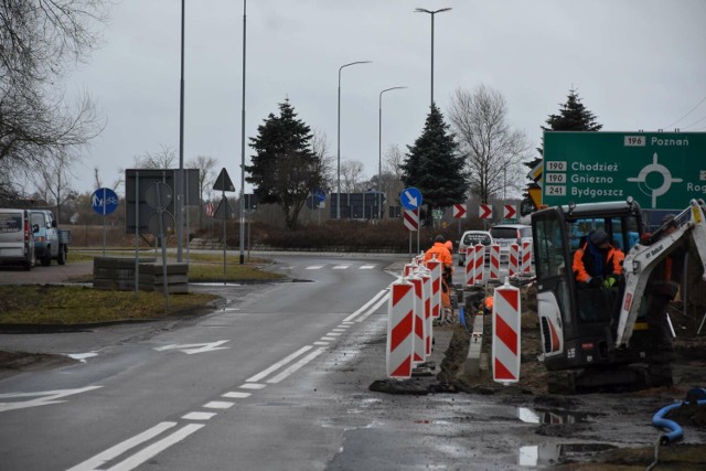 Rozpoczęła się przebudowa ul. Skockiej w Wągrowcu