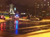 Poznań: Wypadek na rondzie Kaponiera
