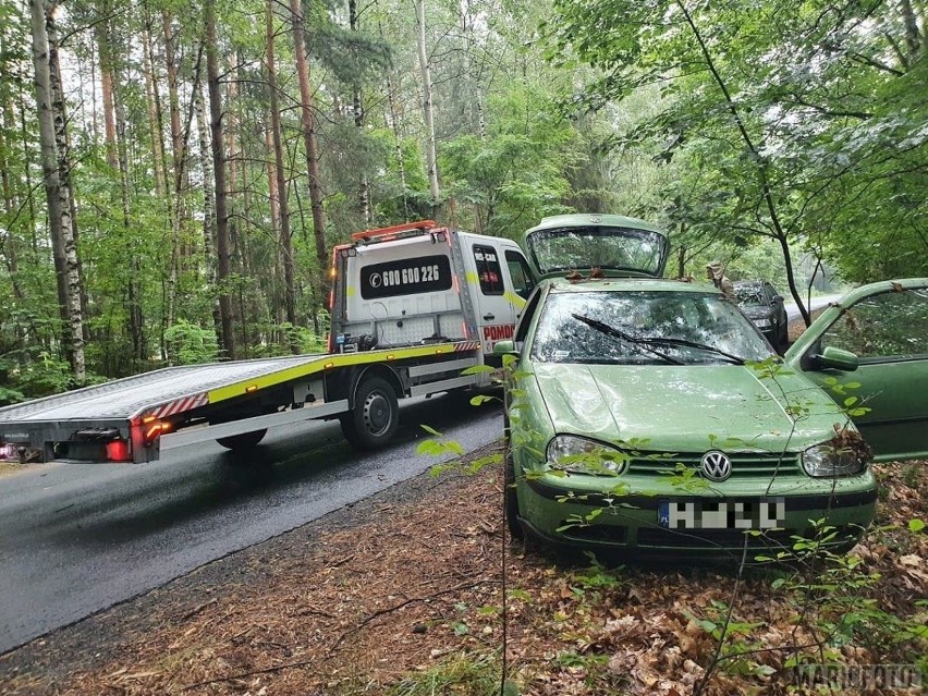 Wypadek między Kadłubem a Krasiejowem. Ranna kobieta