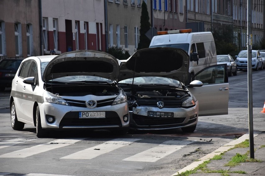 Wypadek na ulicy Senatorskiej w Legnicy [ZDJĘCIA]