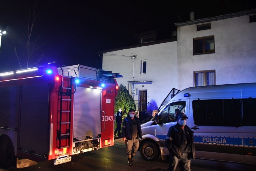 Wybuch gazu w domu w Kielcach. Służby ratunkowe ruszyły do akcji [WIDEO, ZDJĘCIA]