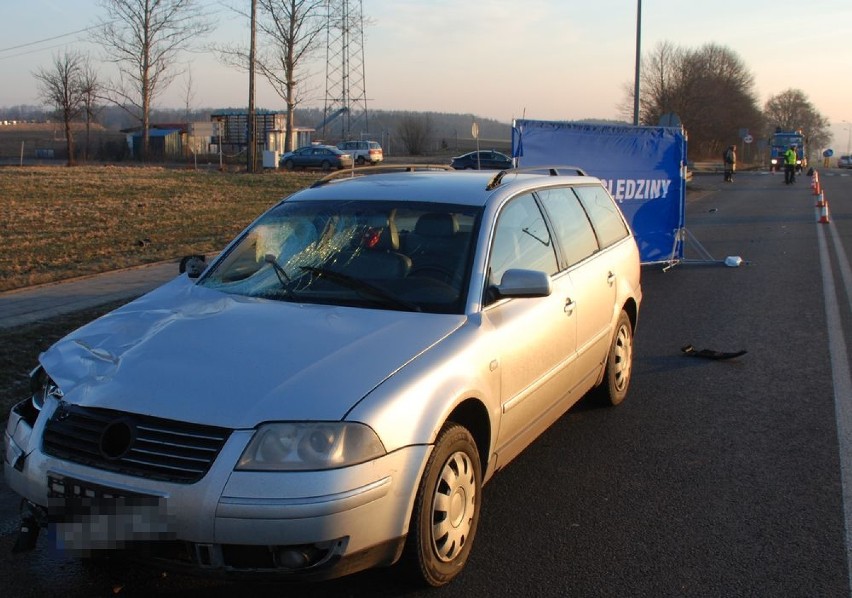 Śmiertelne potrącenie w Gościcinie