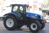 Protest rolników w Koninie. Ciągniki wyjechały na ulice [ZDJĘCIA]