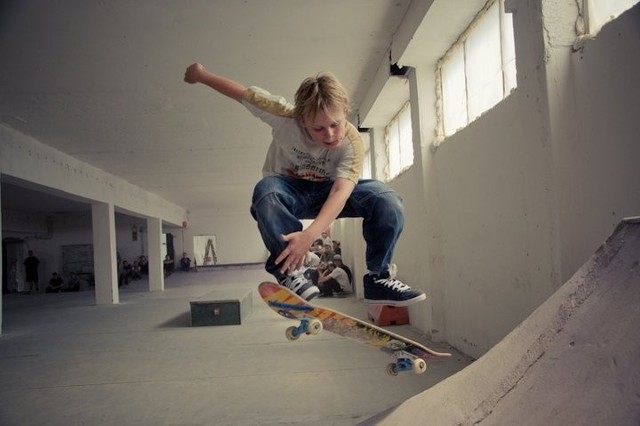 1st Floor na Bronowicach to pierwszy kryty skatepark, który powstał w Lublinie