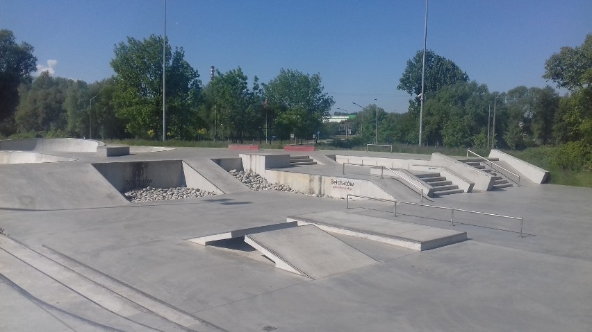 Pumptrack i Skatepark w Bełchatowie  czekają na popisy młodzieży [ZDJĘCIA]