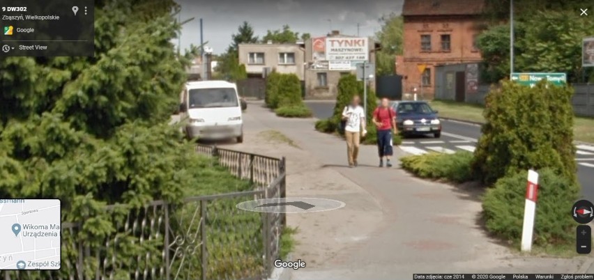 Gmina Zbąszyń. Przyłapani przez Google Street View - na ulicach miasta i gminy. Sprawdź, czy dałeś się przyłapać!  [Zdjęcia]