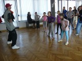 Mistrz hip hopu ze Słowacji Branco Bebe Bielopotocky uczył tańczyć w MDK w Radomsku