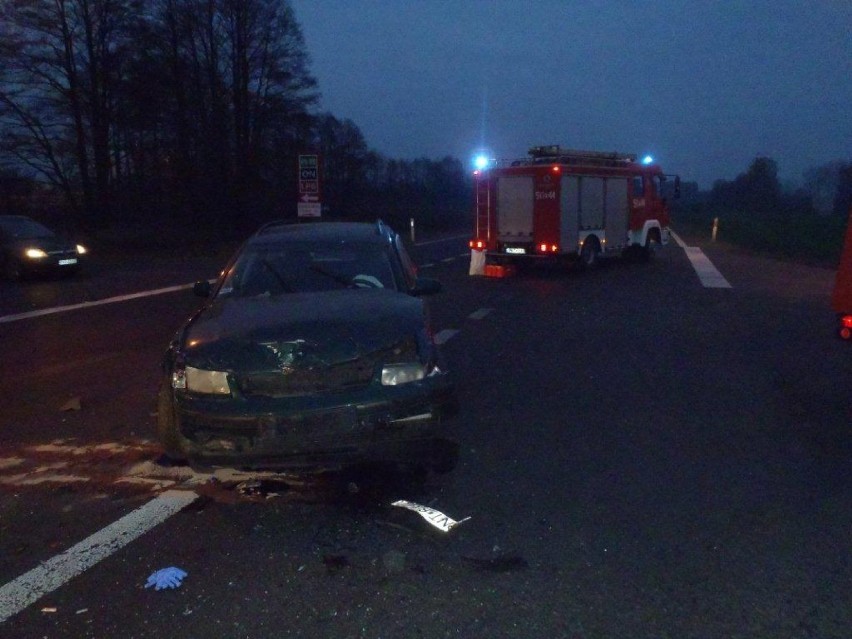 Wypadek na obwodnicy Nowego Tomyśla