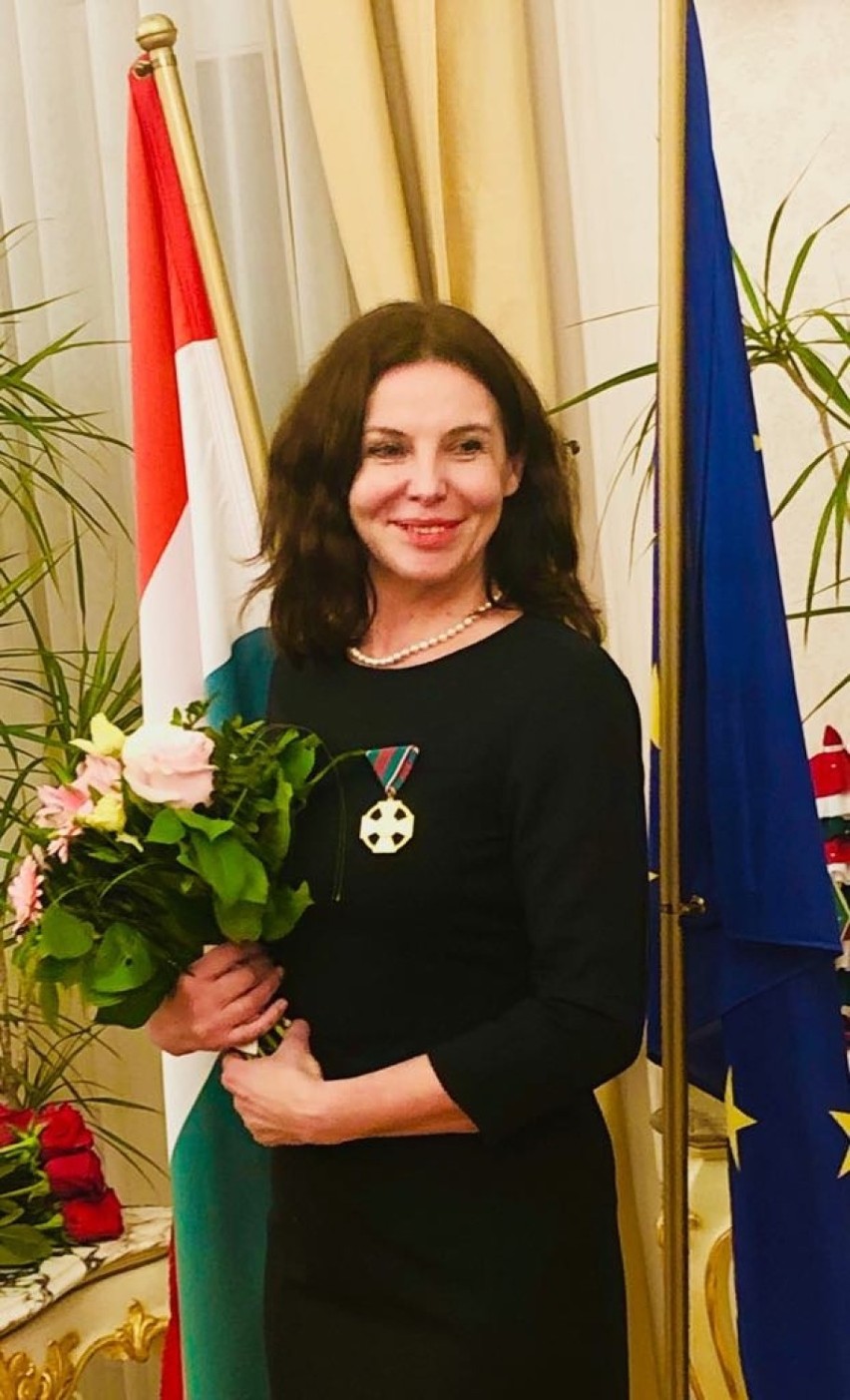 Węgierski Złoty Krzyż Zasługi dla Małgorzaty Endres