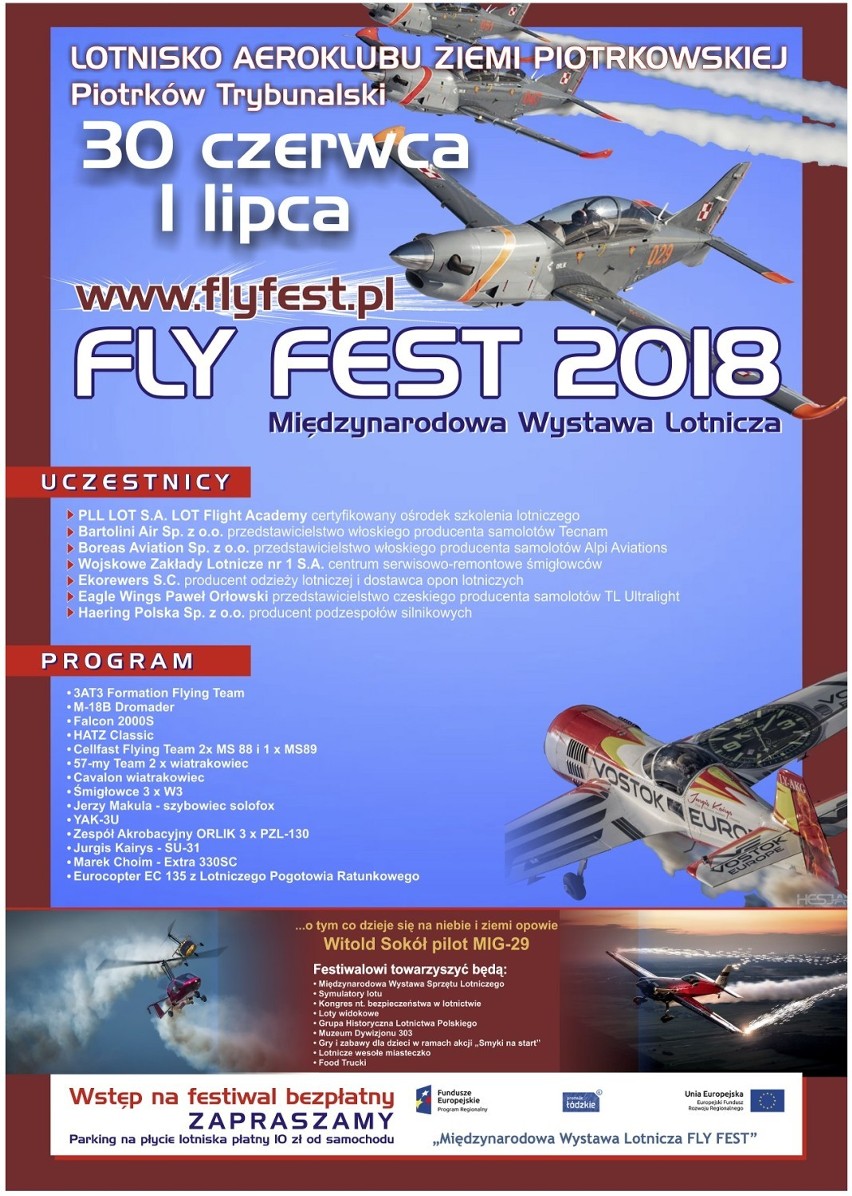 Fly Fest 2018 w Piotrkowie Trybunalskim. Co w programie?