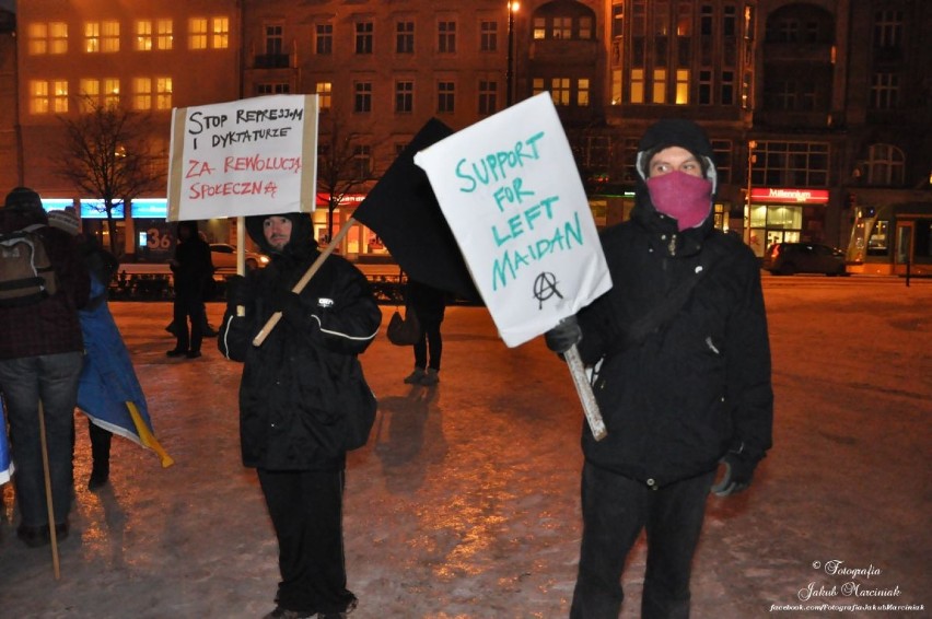 Manifestacja Solidarni z Ukrainą