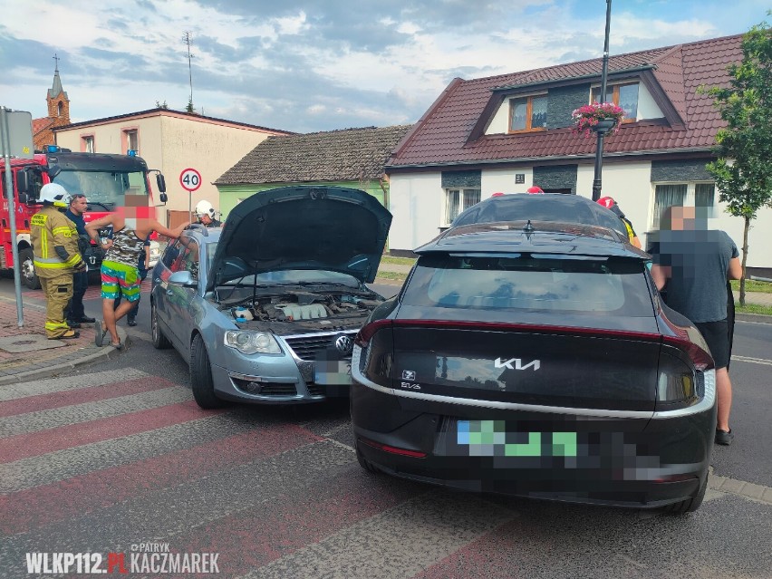 Zderzenie dwóch pojazdów w Wielichowie       