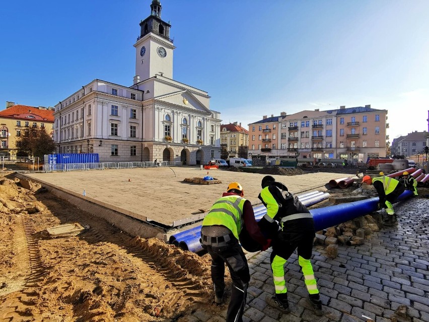 Rewitalizacja Głównego Rynku w Kaliszu. Jak posuwają się...