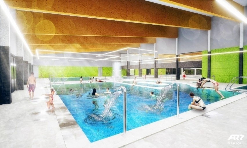 Tak ma wyglądać kompleks basenów w Przemyślu.