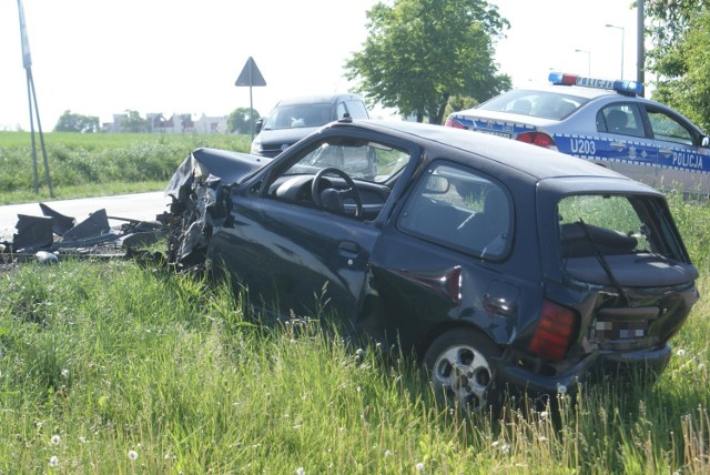 Zderzenie trzech aut na ulicy Poznańskiej w Kaliszu. Sprawczyni straciła prawo jazdy