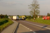 Wypadek na trasie do Kruszewa: Zderzenie busa z samochodem osobowym (zdjęcia, wideo)