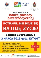 Piła: strażacy nauczą jak udzielać pierwszej pomocy, a policjanci przeszkolą z przepisów ruchu drogowego