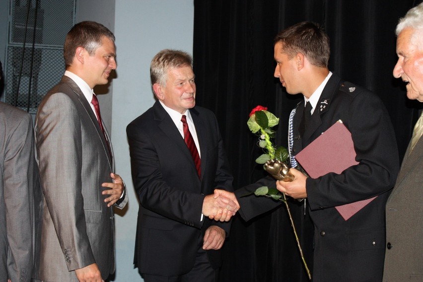 Przewodniczący Rady Miasta Sanoka Jan Oklejewicz i zastępca...